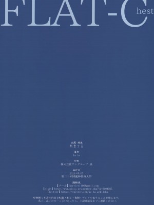 (例大祭20) [劇毒少女 (ke-ta)] FLAT-Chest (東方Project)_10