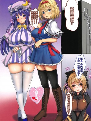 (C96) [えびびんびん亭 (えび193)] 魔女の戯れ (東方Project) [中国翻訳]_02