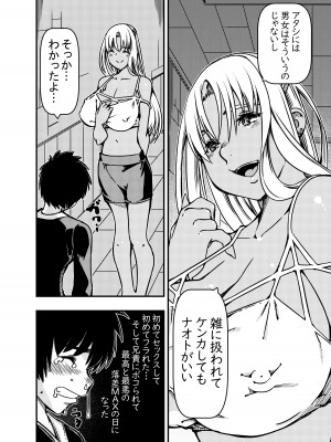 [佐倉さくさく (佐倉さくさくら)] 兄貴の彼女の黒ギャルと部屋に閉じ込められたんだけど？_29