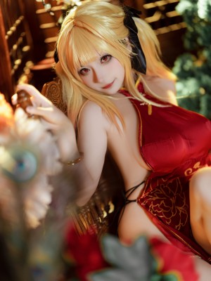 [是三不是世w] 萌姬连合 丰年 斯黛拉旗袍_12