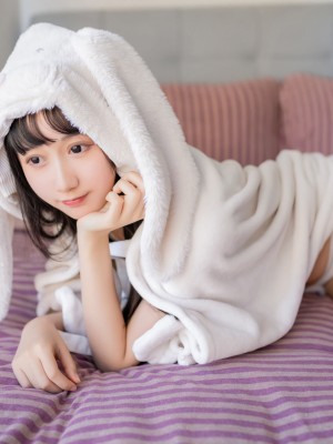 xo854_木绵绵OwO NO.028 浴巾兔子_50358547125003f7a533a9791d8dd8e0