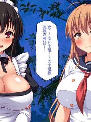 [一億万軒茶屋] ホームレスの俺が襲ったのはドMで淫乱なお嬢様 [中国翻訳]_055