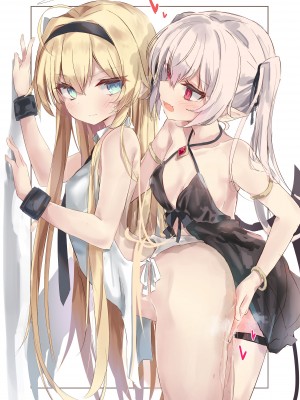 [きんだーがーでん (としぞう)] FANBOXまとめ Vol.1 天使と悪魔 百合えっち集_299