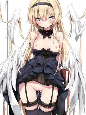 [きんだーがーでん (としぞう)] FANBOXまとめ Vol.1 天使と悪魔 百合えっち集_325