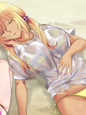 [三血中吐 (アーセナル)] JKグラドルと無人島で生パコ！～遭難した島で二人だけの生活、我慢できずにヤリまくり～[中国翻訳]_368