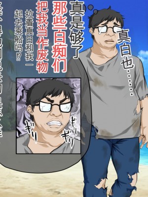 [三血中吐 (アーセナル)] JKグラドルと無人島で生パコ！～遭難した島で二人だけの生活、我慢できずにヤリまくり～[中国翻訳]_012