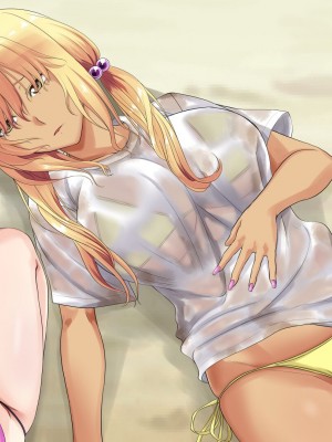 [三血中吐 (アーセナル)] JKグラドルと無人島で生パコ！～遭難した島で二人だけの生活、我慢できずにヤリまくり～[中国翻訳]_372