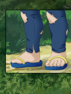 [三血中吐 (アーセナル)] JKグラドルと無人島で生パコ！～遭難した島で二人だけの生活、我慢できずにヤリまくり～[中国翻訳]_069