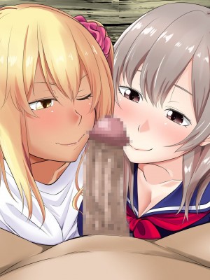 [三血中吐 (アーセナル)] JKグラドルと無人島で生パコ！～遭難した島で二人だけの生活、我慢できずにヤリまくり～ 2 [中国翻訳]_182