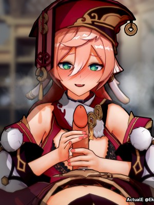 [ActualE] Teyvat Girls Tekoki~ (Genshin Impact) [黎欧出资汉化]_Girls Tekoki Cleaned 1 - Pyro PGH_005