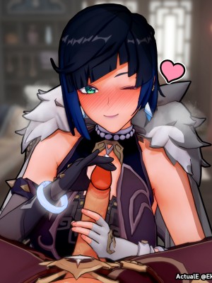 [ActualE] Teyvat Girls Tekoki~ (Genshin Impact) [黎欧出资汉化]_Girls Tekoki Cleaned 2 - Hydro HGH_004