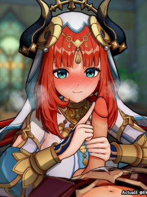 [ActualE] Teyvat Girls Tekoki~ (Genshin Impact) [黎欧出资汉化]_Girls Tekoki Cleaned 2 - Hydro HGH_005