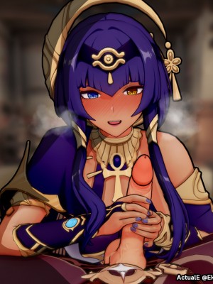 [ActualE] Teyvat Girls Tekoki~ (Genshin Impact) [黎欧出资汉化]_Girls Tekoki Cleaned 2 - Hydro HGH_006