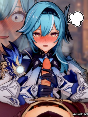 [ActualE] Teyvat Girls Tekoki~ (Genshin Impact) [黎欧出资汉化]_Girls Tekoki Cleaned 3 - Cryo CGH_001