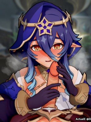 [ActualE] Teyvat Girls Tekoki~ (Genshin Impact) [黎欧出资汉化]_Girls Tekoki Cleaned 3 - Cryo CGH_006