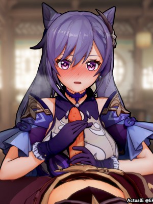 [ActualE] Teyvat Girls Tekoki~ (Genshin Impact) [黎欧出资汉化]_Girls Tekoki Cleaned 4 - Electro EGH_006