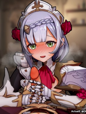 [ActualE] Teyvat Girls Tekoki~ (Genshin Impact) [黎欧出资汉化]_Girls Tekoki Cleaned 5 - Geo GADH_002