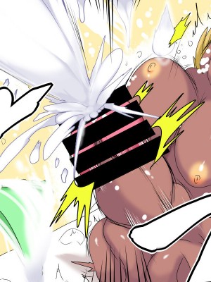 [幻想ストマック (タク)] SVA Double Load サキュバスのふたなり巨大チ○○で美少女二人を丸呑み![一只麻利的鸽子汉化]_25