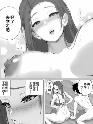 [むらむら村ソン (イセイサトシ)] 爆乳ママは絶倫義息子を勉強に集中させる為身体でスッキリさせる [中国翻訳]_40_39