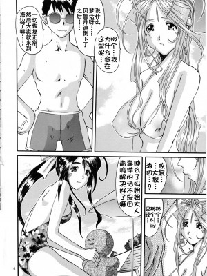 [里流浪猫汉化组] (C58) [天山工房 (天誅丸)] Nightmare of My Goddess Summer Interval (ああっ女神さまっ)_06