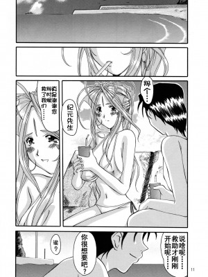 [里流浪猫汉化组] (C58) [天山工房 (天誅丸)] Nightmare of My Goddess Summer Interval (ああっ女神さまっ)_11