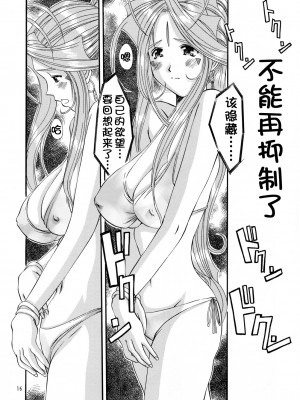 [里流浪猫汉化组] (C58) [天山工房 (天誅丸)] Nightmare of My Goddess Summer Interval (ああっ女神さまっ)_16