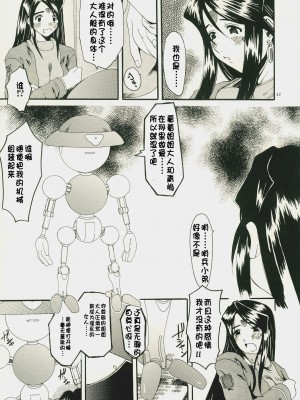 [里流浪猫汉化组] (C63) [天山工房 (天誅丸)] Nightmare Of My Goddess Vol.7 (ああっ女神さまっ)_10