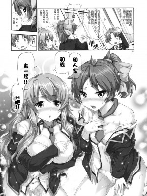 [52H里漫画组] (C77) [比較的シンプルなパンティ (イモネイド寮長)] チチとバストと乳房厨 (バカとテストと召喚獣)_003