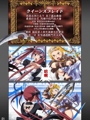 [飛雪漢化組] (C77) [SS-BRAIN (k3、すめらぎこう)] ルーザーズナイト COMIC edition 前編 (クイーンズブレイド)_02