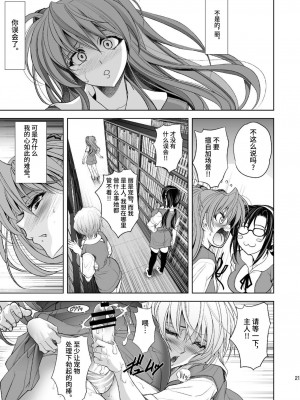 [真不可视汉化] [瓦屋本舗 (瓦屋A太)] MASTER&SLAVE:III (新世紀エヴァンゲリオン) [DL版]_019