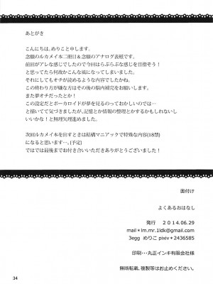 [沒有漢化] (VOCALOID PARADISE 番外編3) [3egg (めりこ)] よくあるおはなし (VOCALOID)_33