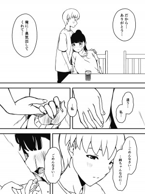 [せなか] 義理の姉との7日間生活-5(中)_16