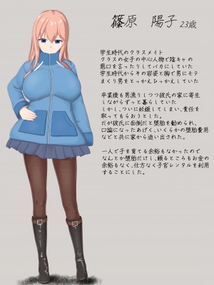 [ホワイトドロップ]  子宮レンタル あなたの子供産みます ～巨乳陽キャ元同級生篠原陽子～_04
