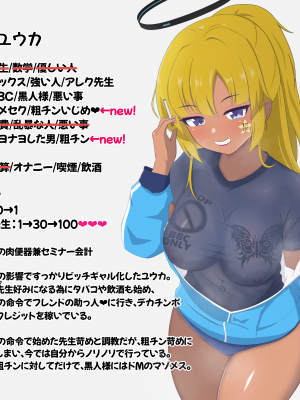 [える]黒人ちんぽに負けたりしないユウカ＆悪堕ち搾精ユウカ+新任黒人先生に寝取られる体操服ユウカ_a0034
