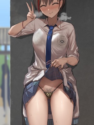 [さ抜き] 悪い先輩彼氏に染められちゃったJK来栖さん (来栖夏芽)_12