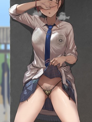 [さ抜き] 悪い先輩彼氏に染められちゃったJK来栖さん (来栖夏芽)_13