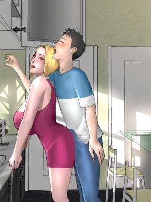 (TheOmega ⁄ Scarlett Ann) Prince of Suburbia (v0.5)_093_Naomi_reaching_cupboard3