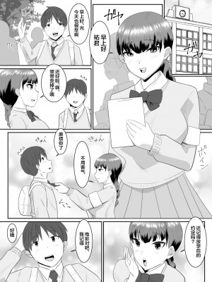 [クラウドノイズ (マ熊イケル)] 僕の好きな巨乳幼馴染がチャラ男先輩の彼女になった日 [中国翻訳]_07