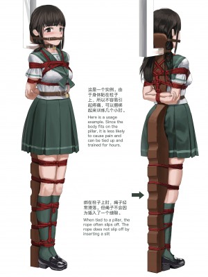 [Fanbox](伊藤達哉Tatsuya Ito)身体を縛り付ける為の柱を考えました [幻刃妖影个人汉化]_4