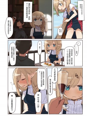 (同人誌) [いーすとはうす (パン☆工場)] エルフと行く街。 (オリジナル) [中国翻訳]_09