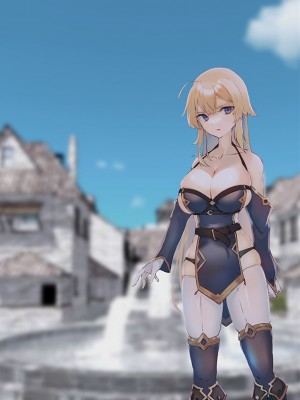 [スタジオドビー] 強気女騎士がチャラ男団員に寝取られるまで〜リーゼ快楽堕ち〜_074