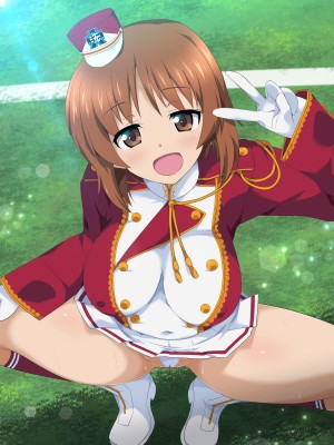 [おうどん☆シコシコ (おうはし)] ガールズ&パンティー8 チアガールでシコシコ作戦です! (ガールズ&パンツァー)_5_38