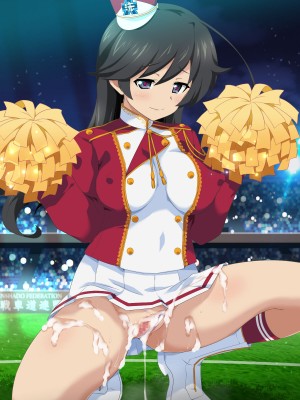 [おうどん☆シコシコ (おうはし)] ガールズ&パンティー8 チアガールでシコシコ作戦です! (ガールズ&パンツァー)_9_28