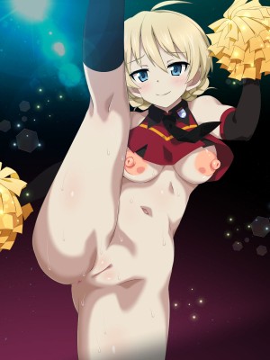 [おうどん☆シコシコ (おうはし)] ガールズ&パンティー8 チアガールでシコシコ作戦です! (ガールズ&パンツァー)_13_14