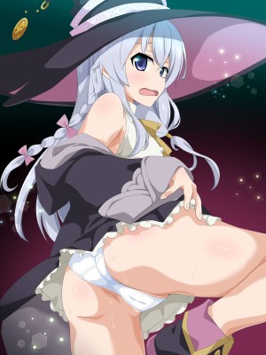 [おうどん☆シコシコ (おうはし)] 魔女でシコると濃いの出る。 (魔女の旅々)_b03_01