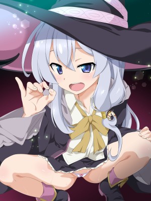 [おうどん☆シコシコ (おうはし)] 魔女でシコると濃いの出る。 (魔女の旅々)_b06_01