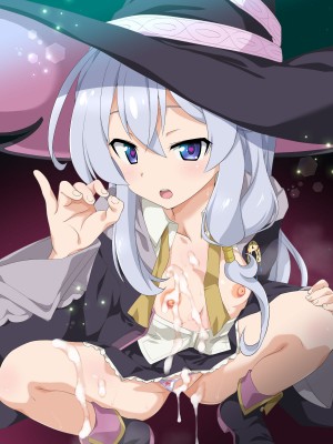 [おうどん☆シコシコ (おうはし)] 魔女でシコると濃いの出る。 (魔女の旅々)_b06_05