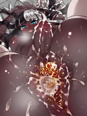 【朝風の雫】ふたなりダークエルフ看守さんvsふたなり死刑囚 ～恋のふたレズ刑務所24時～_274