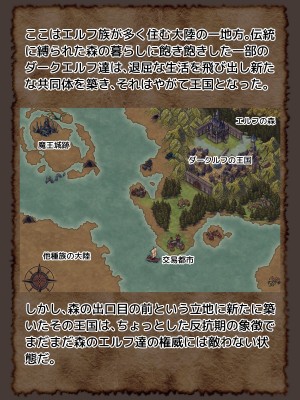 【朝風の雫】ふたなりダークエルフ看守さんvsふたなり死刑囚 ～恋のふたレズ刑務所24時～_002