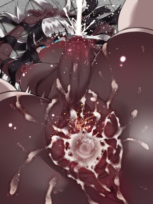 【朝風の雫】ふたなりダークエルフ看守さんvsふたなり死刑囚 ～恋のふたレズ刑務所24時～_273